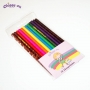 Set of 12 colored pencils